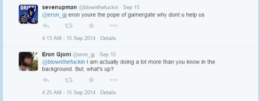 I mean he is the "pope" of #gamergate (no offense, @Popehat)