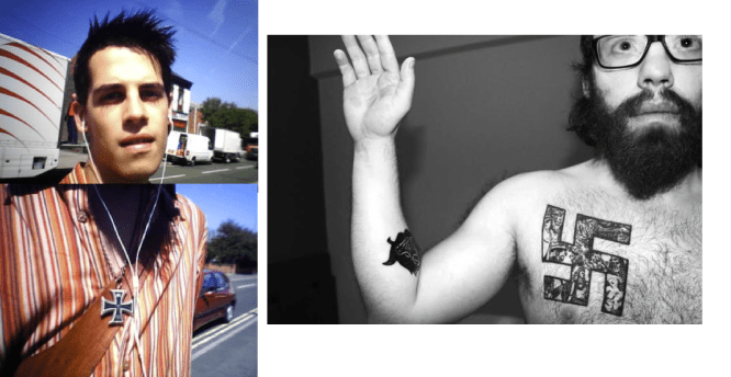 These are the guys accusing Shanley Kane of racism. On the left, Young Milo Yiannopoulous. On the right, troll-hacker nerd lord Weev.